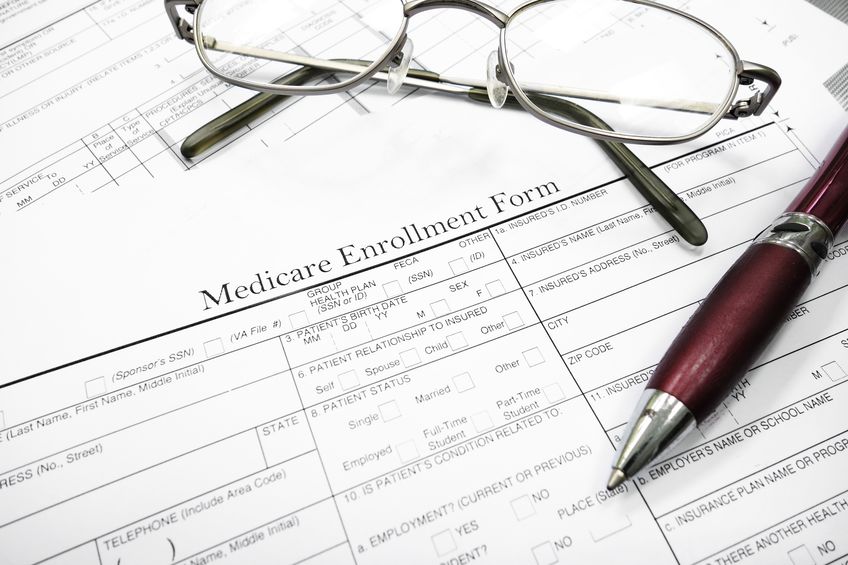 Medicare Enrollment form. Click to learn about Medicare and Medicare Advantage.